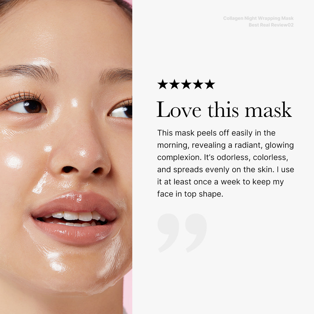 Korean Collagen Night Wrapping Peel Off Mask