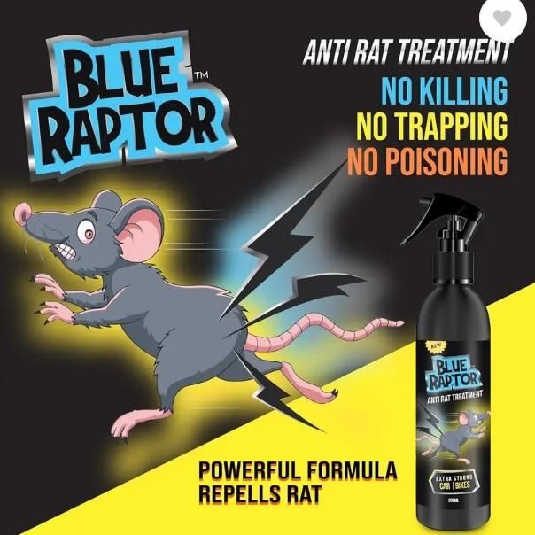 Rat Repellent Spray for Car - Buy 1 Get 1 Free 🔥🐀