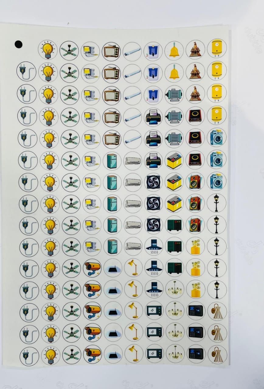3D Premium Switch Stickers – 149 PCS