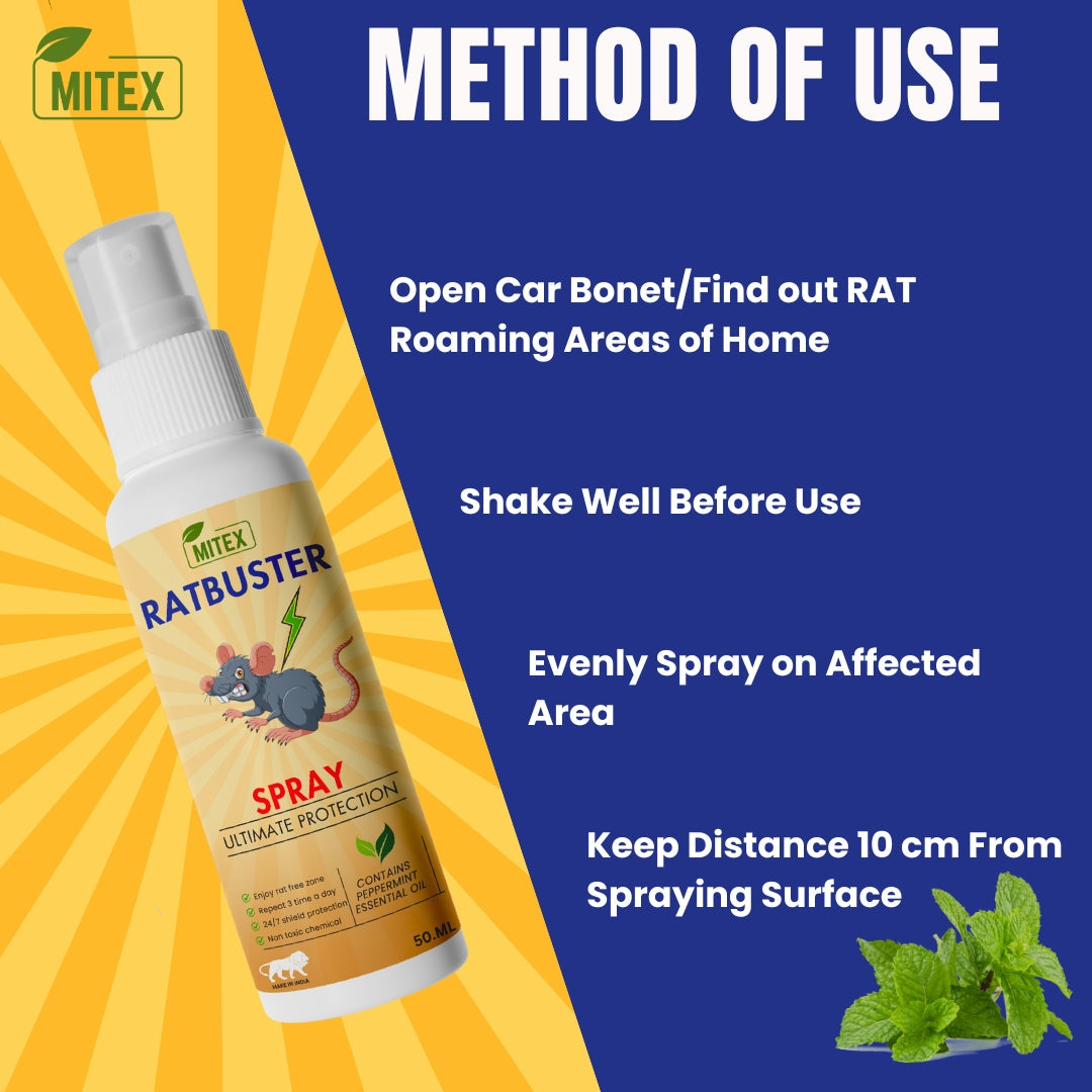 Rat Repellent Spreay (Pack of 3)