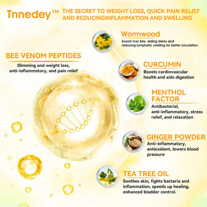 Bee Venom Lymphatic Daiamage & Sliming Patches (10 Patches)