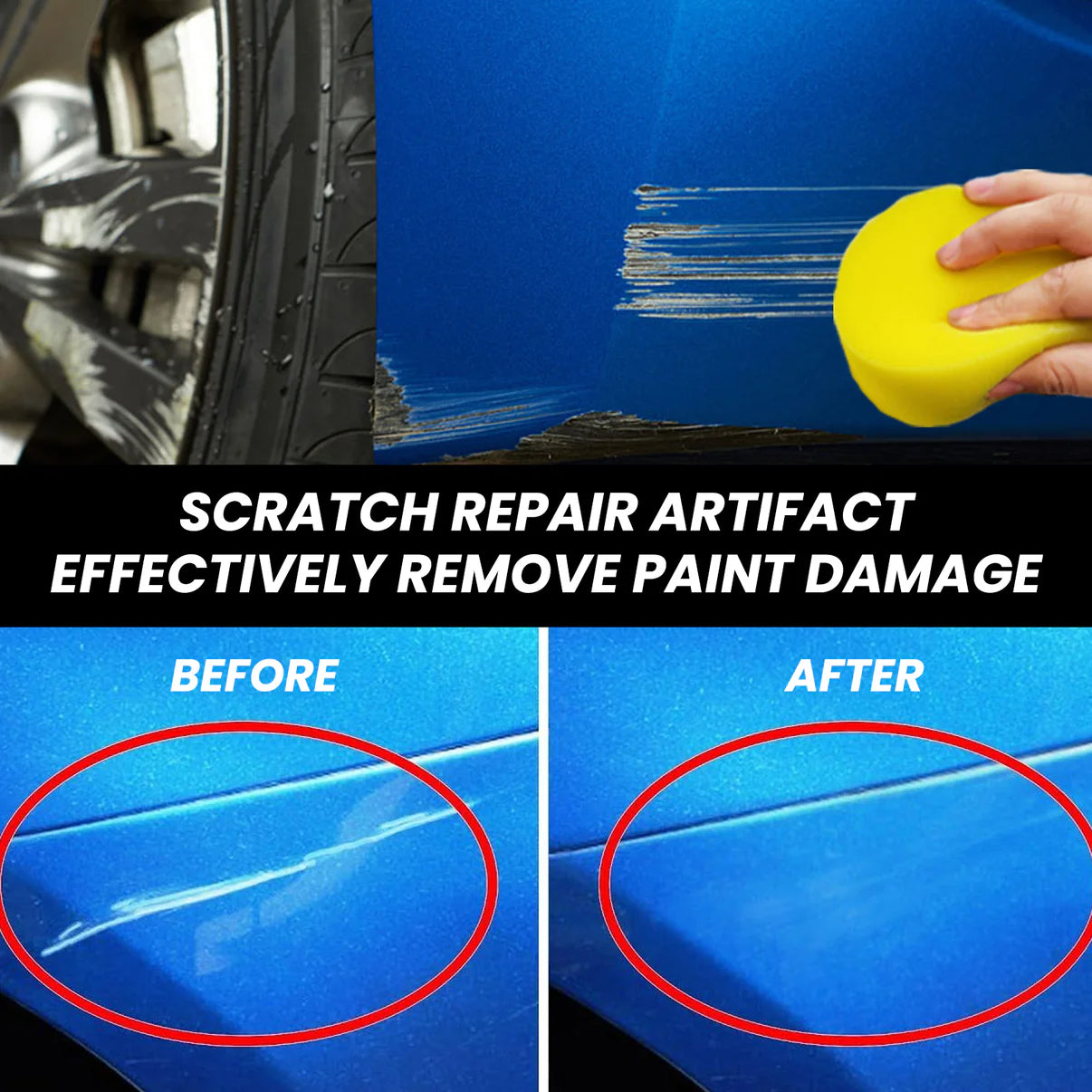 Car Scratch Removal Wax - BUY 1 GET 1 Free 🚗