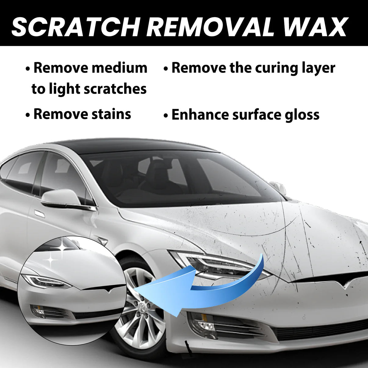 Car Scratch Removal Wax - BUY 1 GET 1 Free 🚗