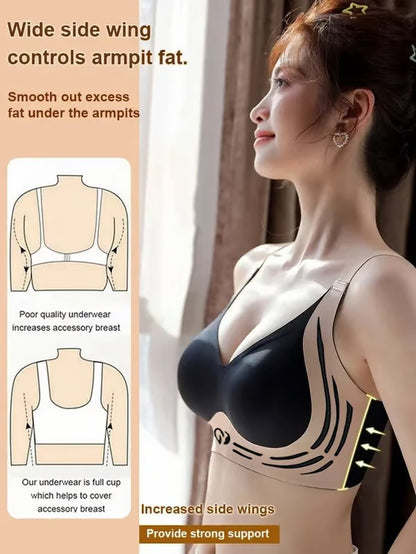 Lifting Anti-Sagging Wire-Free Push-up Bra