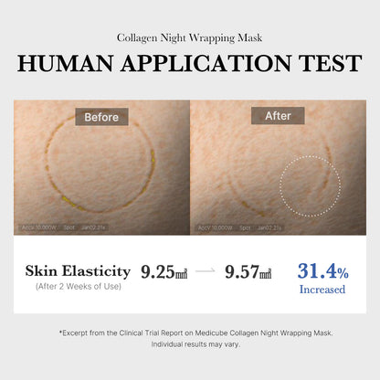 Korean Collagen Night Wrapping Peel Off Mask