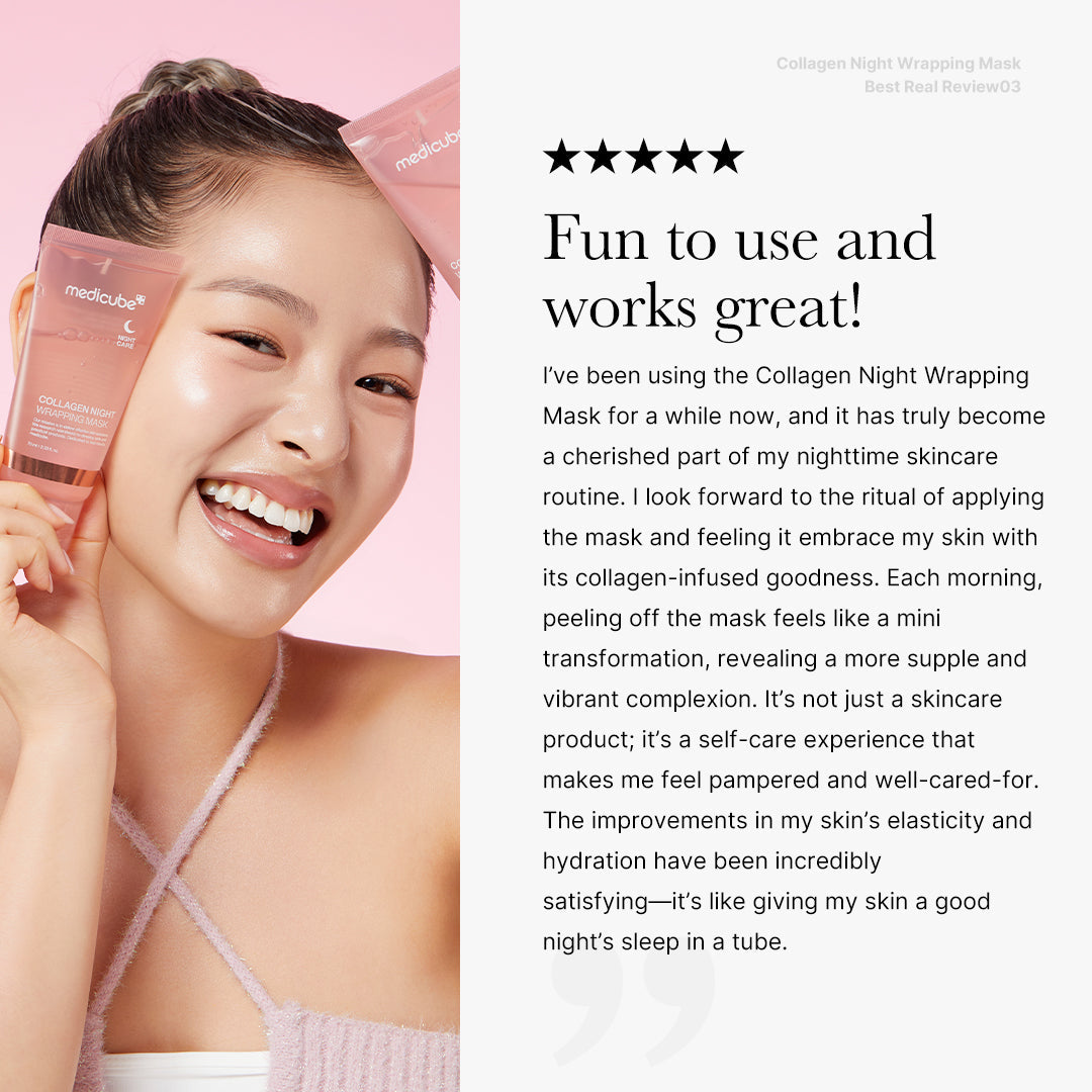 Korean Collagen Night Wrapping Peel Off Mask