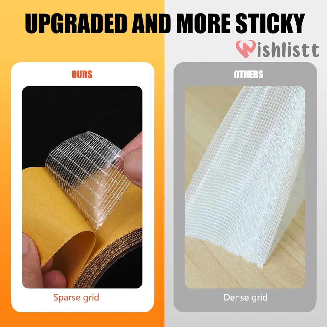 Double Sided Super Strong Adhesive Mesh Tape