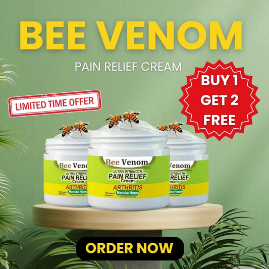 🐝 100% Original Bee Venom Cream - Buy 1 Get 2 Free 🔥