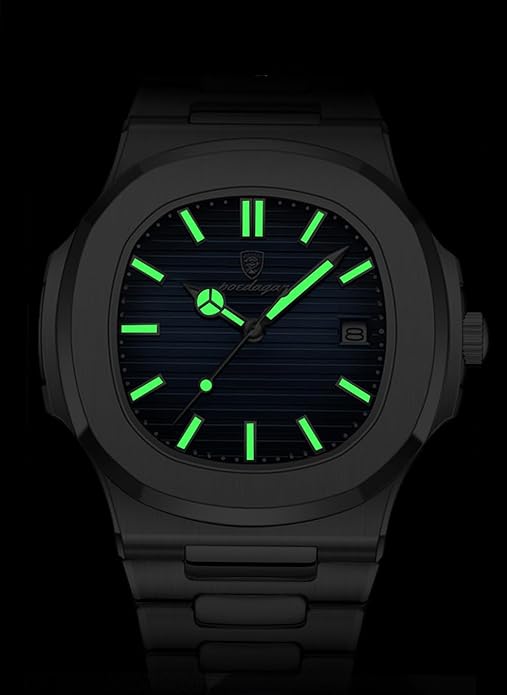 Luxury Stainless Steel Watch
