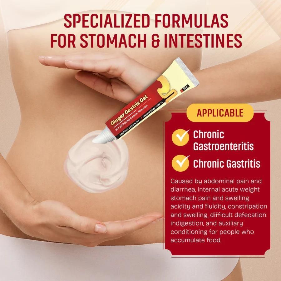 Ginger Gastric Gel - BUY 1 GET 1 FREE (Pack of 2) 🔥 - Hurry! Limited Time Offer Upto 60%