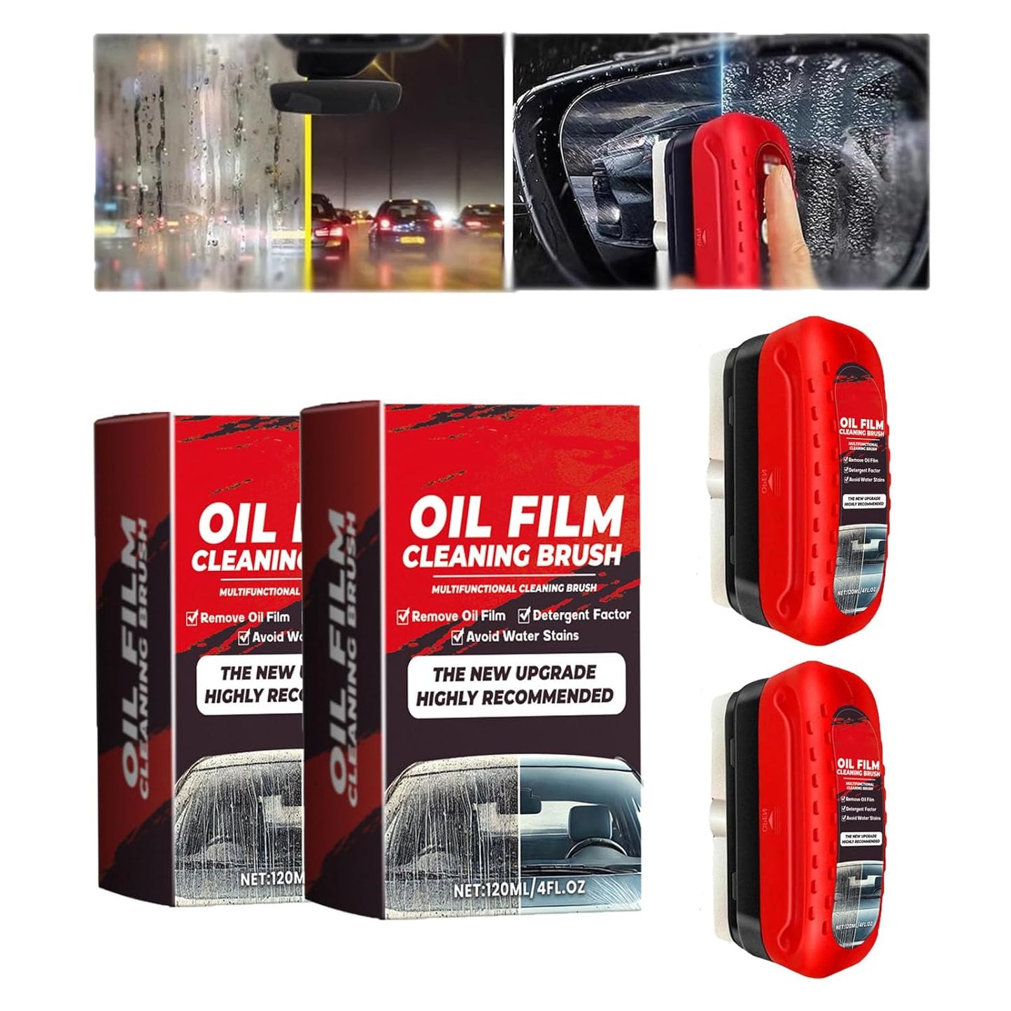 Automotive Oil Film Cleaning Brush