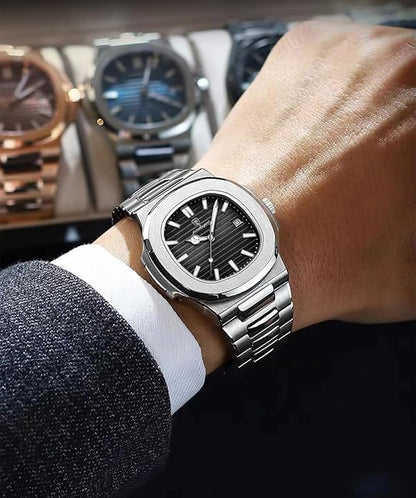 Luxury Stainless Steel Watch
