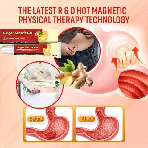 Ginger Gastric Gel - BUY 1 GET 1 FREE (Pack of 2) 🔥 - Hurry! Limited Time Offer Upto 60%