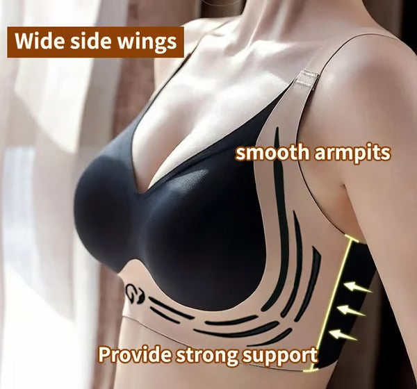 Lifting Anti-Sagging Wire-Free Push-up Bra