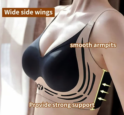 Lifting Anti-Sagging Wire-Free Push-up Bra