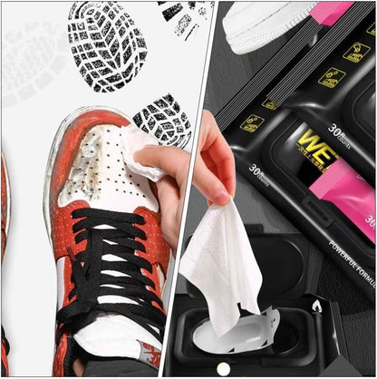 Shoe Wet Cleaner Wipes
