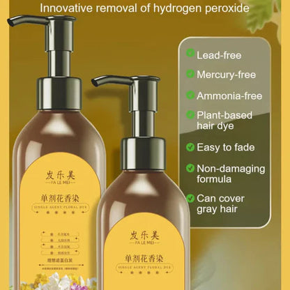 ✨ Japanese Long Lasting Natural Hair Dye Shampoo Buy 1 Get 1 🔥