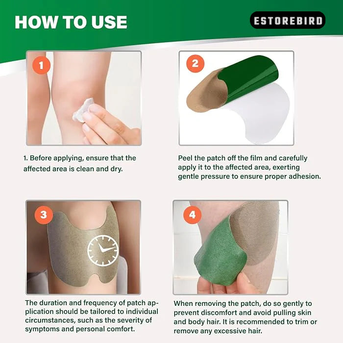 Natural Knee Pain Relief Patch