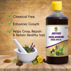 Adivasi Neelgiri Herbal Hair Oil