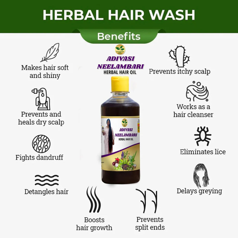 Adivasi Neelgiri Herbal Hair Oil