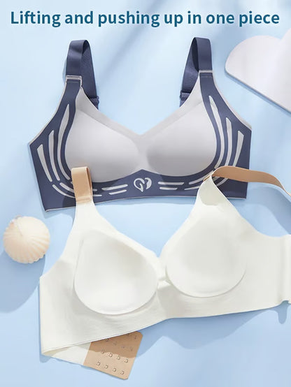 Lifting Anti-Sagging Wire-Free Push-up Bra