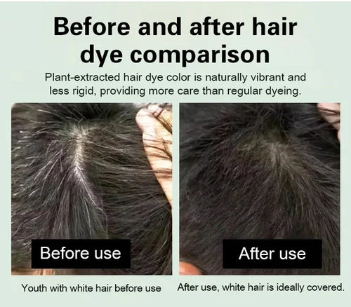 ✨ Japanese Long Lasting Natural Hair Dye Shampoo Buy 1 Get 1 🔥