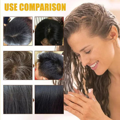✨ Japanese Long Lasting Natural Hair Dye Shampoo Buy 1 Get 1 🔥